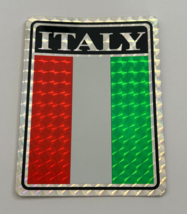 Italy Country Flag Reflective Decal Bumper Sticker Italian - $6.79