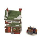 Department 56 T. Wells Fruit and Spice Shop Dickens Village 59242 + Hers... - $28.99