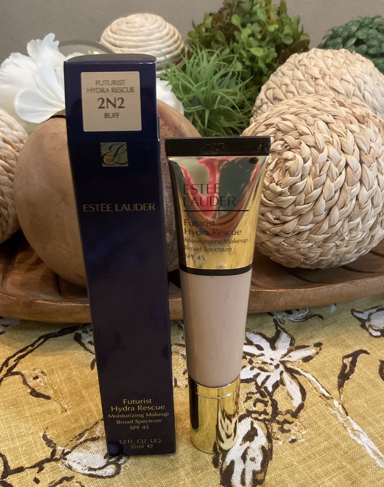 Estee Lauder Futurist Hydra Rescue Moisturizing Makeup 2N2 Buff New - $34.64