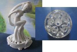 Flower Frog Pressed Glass - Art Deco Germany Pottery Ceramic Pick 1 - £17.17 GBP+