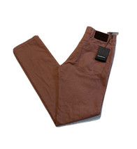 Ermenegildo Zegna NWT 5 Pocket Gan Fit Pants Size 30 US Solid Pink Cotto... - $237.04