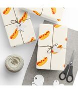 Hot Dog Frankfurter Wiener Premium Eco Friendly Decorative Gift Wrapping... - $20.00+