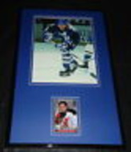 Doug Gilmour Signed Framed 11x17 Photo Display Maple Leafs - £50.63 GBP