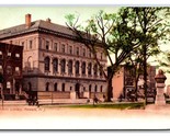 Public Library Building New London Newark new Jersey NJ 1907 UDB Postcar... - $3.02