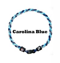 Boys Kids T-Ball Tee-Ball Baseball Tornado Necklace Carolina Navy Sky Blue 16&quot; S - £7.11 GBP