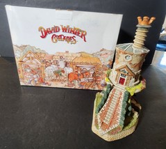 DAVID WINTER COTTAGES: MAD HATTER&#39;S D1172 SIGNED BY DAVID WINTER! HTF, W... - £90.79 GBP