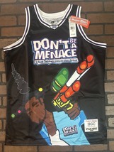 Don&#39;T Be A Minaccia Loc Cane Headgear Classics Basket Jersey ~ Mai Worn ~2XL - $72.06