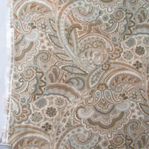 Mill Creek Aletta Cliffside Paisley Floral Linen Blend 20 x 106 Fabric Remnant - £17.20 GBP