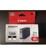 Canon Maxify 1200XL Black Ink Tank Print 3x More NEW SEALED FREE SHIPPIN... - $37.39 CAD