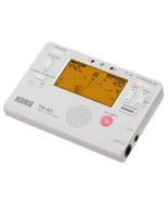 Korg TM60C Combo Tuner Metronome With Contact Microphone, White - $43.06 CAD