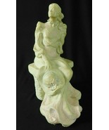 Austin Sculpture of Emily by Alice Heath 1988 Statue Lady Sitting Bench ... - $54.99