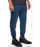 Under Armour Sportstyle Graphic Mens Joggers Blue Training Pants Navy Sw... - $381.81 MXN
