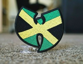 Wu-Tang Jamaican Flag, 90s Hip Hop Rap Patch - £10.19 GBP