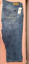 Lane Bryant Seven 5-Pocket Capri Jeans Plus Sz. 24 Slightly Distressed NWT - $42.03