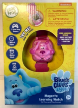 NEW LeapFrog 80-611760 Nickelodeon Blue&#39;s Clues and You! Magenta Learning Watch - £11.59 GBP