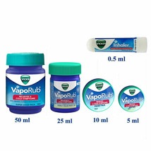 Vicks VapoRub Vapour Rub Congestion Cold Headache  Relief Menthol Eucalyptus - £7.73 GBP