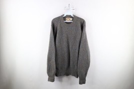Vtg 80s Banana Republic Safari Mens Large Rainbow Wool Blend Knit Sweater USA - £94.90 GBP