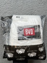 Bvd Soft Premium Cotton White T-Shirt Mens Size XL  - £7.99 GBP