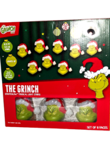 The Grinch With Santa Hat Musical String Lights &quot;You&#39;re a Mean One Mr. G... - $31.63