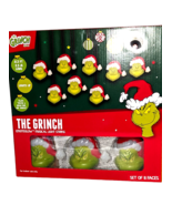 The Grinch With Santa Hat Musical String Lights &quot;You&#39;re a Mean One Mr. G... - $602.21 MXN