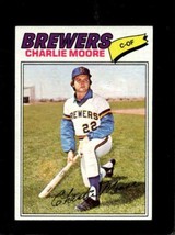 1977 Topps #382 Charlie Moore Exmt Brewers *X3429 - £0.97 GBP