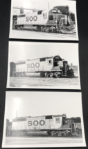3 Diff Soo Line Railroad CPKC MStP&amp;SSM #4601 GP40 Electromotive Train Photograph - £14.58 GBP