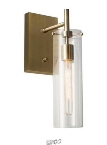 Adesso Dalton 1-Light Antique Brass Wall Sconce - $94.99