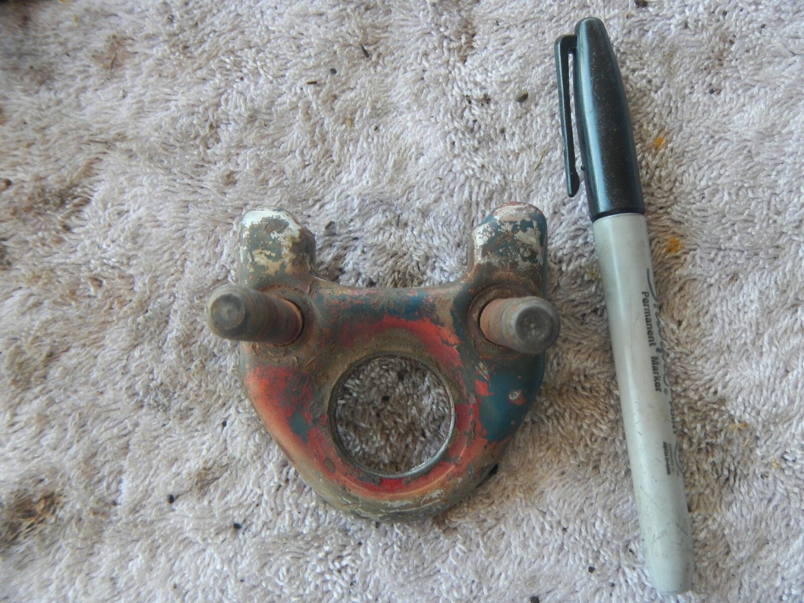 Handlebar mount bracket bolt studs 1962 62 Rex 50 KL35 KL30 CycloThrust - $20.78