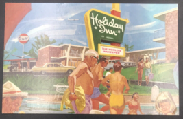 VTG Holiday Inn Gaithersburg MD Maryland Postcard Gulf Oil World&#39;s Innkeeper - £14.81 GBP