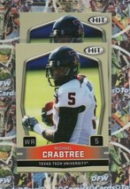 2x) 2009 Sage Hit #5A Michael Crabtree Texas Tech Ravens 49ers - £2.33 GBP