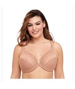 Glamorise Women&#39;s Plus Size Wonderwire Front-Closure Bra Underwire #1245... - £21.68 GBP