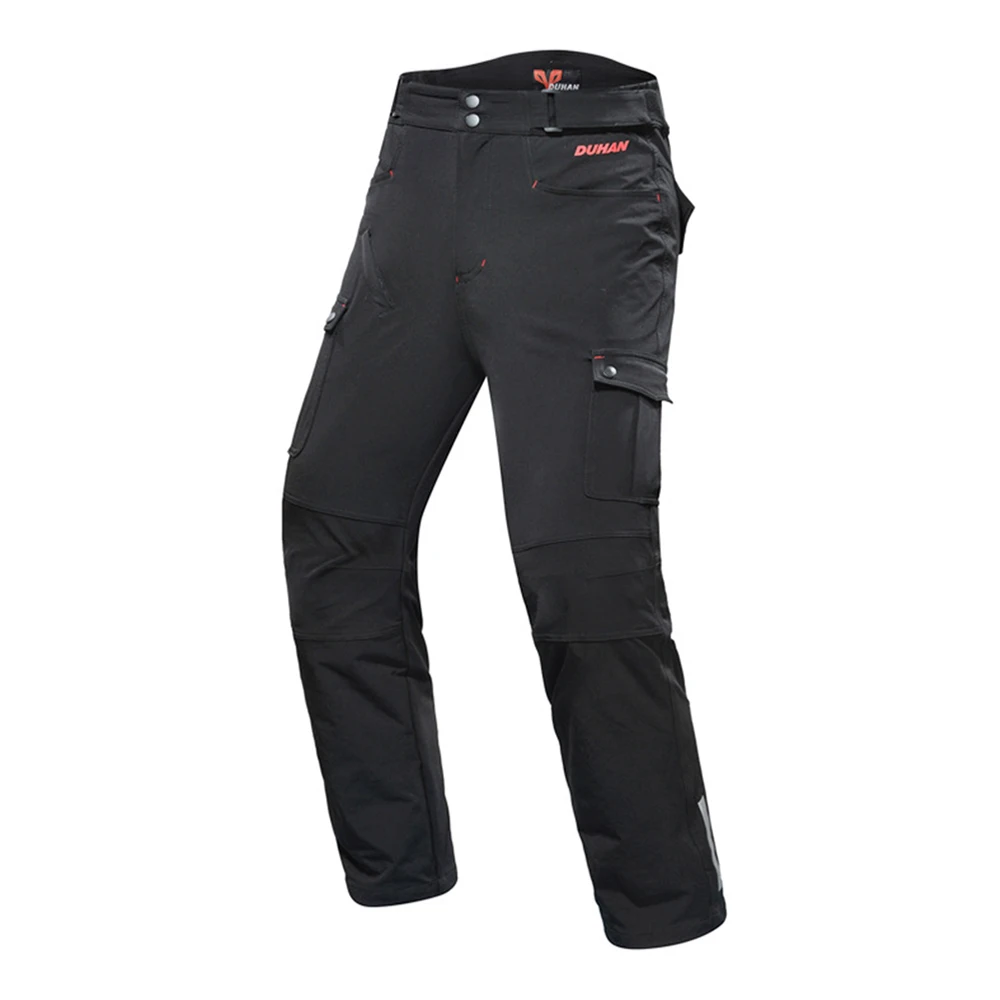 Wear-resistant Motorcycle Pants Warm Motocross Pants Hook And Loop Faste... - £93.99 GBP