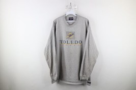 Vintage 90s Mens XL Heavyweight University of Toledo Long Sleeve T-Shirt USA - £31.25 GBP