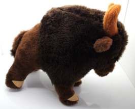 Vintage 1975 Pillow Pets R. Dakin &amp; Co. Stuffed 10 in Brown Buffalo - £26.14 GBP