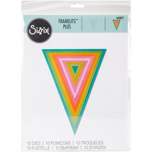 Bunting   Sizzix Framelits Plus Dies 10/Pkg - £59.28 GBP