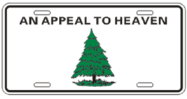Two Pack An Appeal To Heaven Embossed License Plate - $19.98