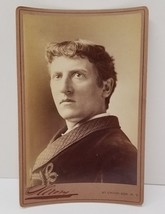 Sarony Cabinet Card: Wilson Barrett 19TH Century Actor 87 Union Sqr. N.Y. - £39.95 GBP