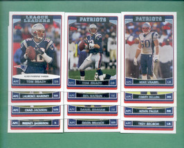 2006 Topps New England Patriots Football Team Set  - $4.99