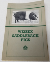 Wessex Saddleback Pigs Sales Booklet 1948 London Photos Information Pork... - $28.45