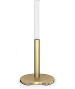 Small Vase For Single Flowers From The Swarovski Garden, Toned Finish Base. - $32.93