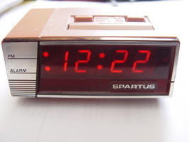 Spartus Digital LED Clock  Ultra Retro - $21.00