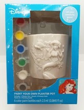 Disney Princess Paint Your Own Planter Pot - Ariel Little Mermaid - $17.16