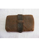 Vintage WW1 Era Stitched Leather Wallet 8-b - €54,87 EUR