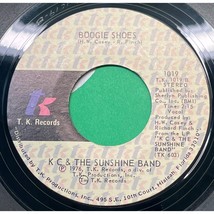 K.C. and the Sunshine Band Boogie Shoes / Shake Your Booty 45 Disco 1976 TK - £9.47 GBP