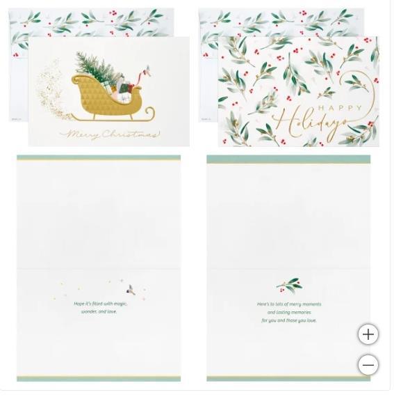 Hallmark Greeting Cards Envelopes Joyful Christmas Holiday 40-Count Self-Sealing Item image 3