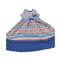 Jona Michelle Toddler Girls Sleeveless Knit Stripe Dress, 10 - £27.18 GBP