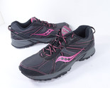 Saucony Womens Excursion TR7 Trail Running Shoes Black Pink Size 11 15170-1 - $26.99