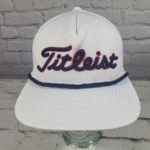 Titleist Golf Hat White Meuller Streamline Co. Adjustable Ball Cap - £12.00 GBP