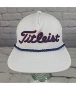 Titleist Golf Hat White Meuller Streamline Co. Adjustable Ball Cap - $14.84