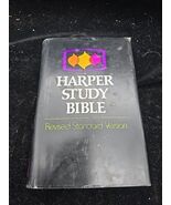 Vtg 1978 Harper Study Bible Revised Standard Version HC,DJ Lindsell Zond... - $24.36 CAD